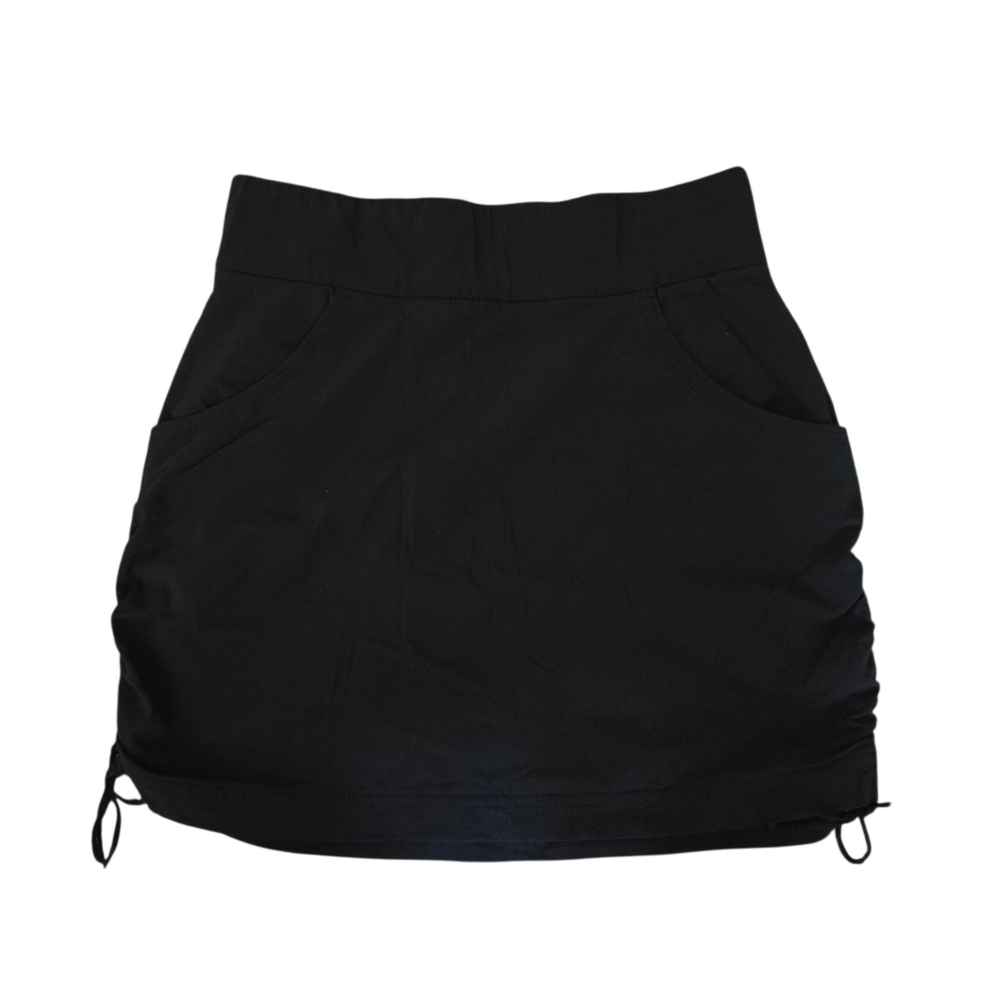 Columbia Womans Omni Shield Black Mini Skort  Side Ties Skirt
